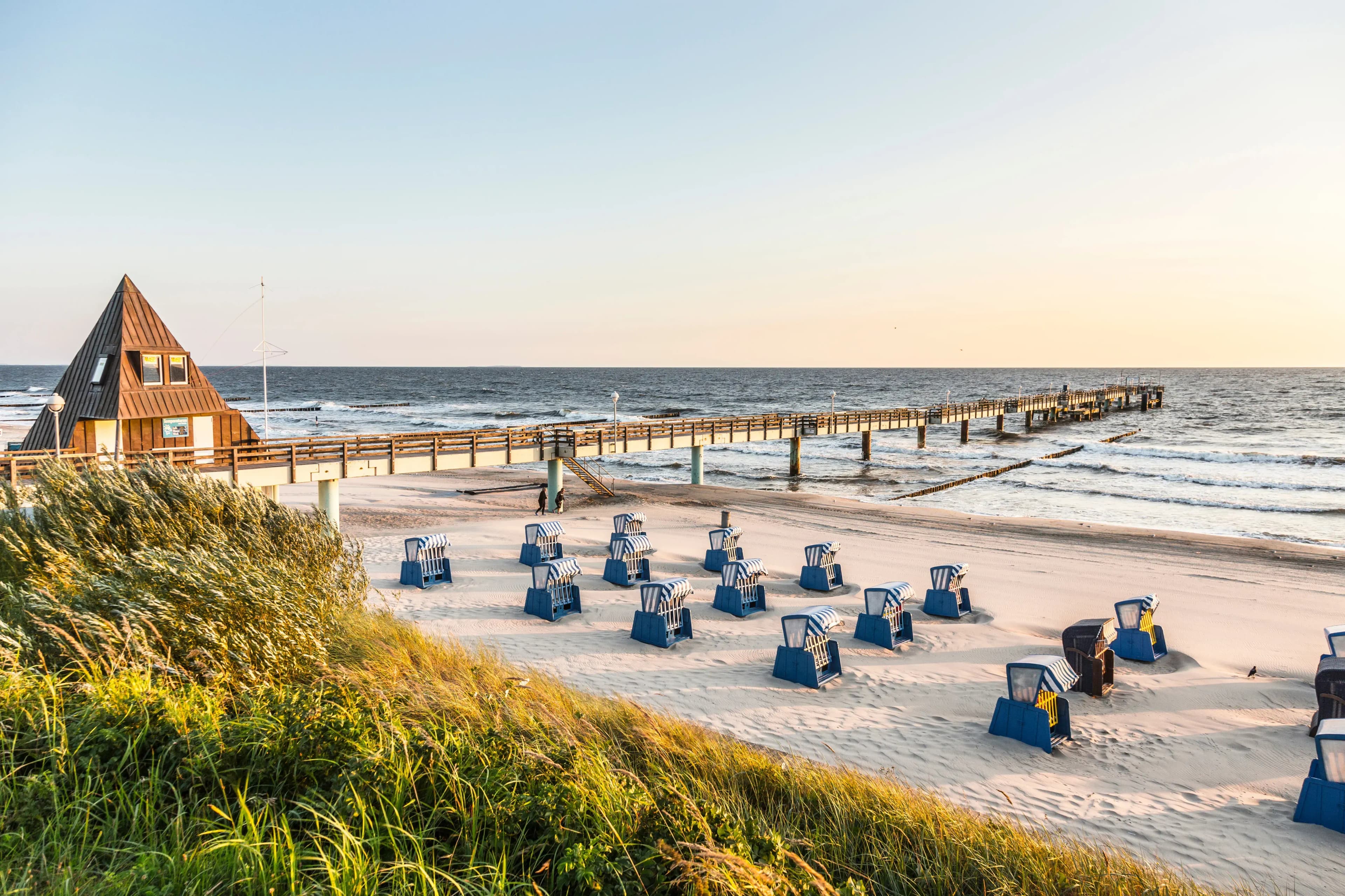 Ferienwohnung mit Meerblick in Koserow auf Usedom bequem mieten