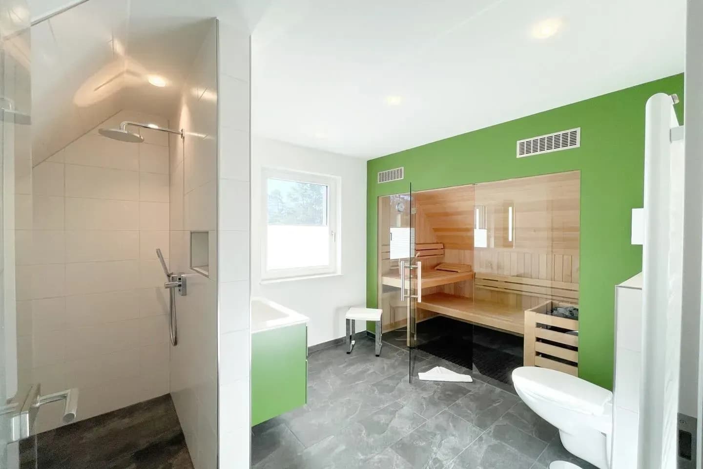 Ferienhaus Sonnenwelle in Loddin für Ostseeurlaub mit Sauna